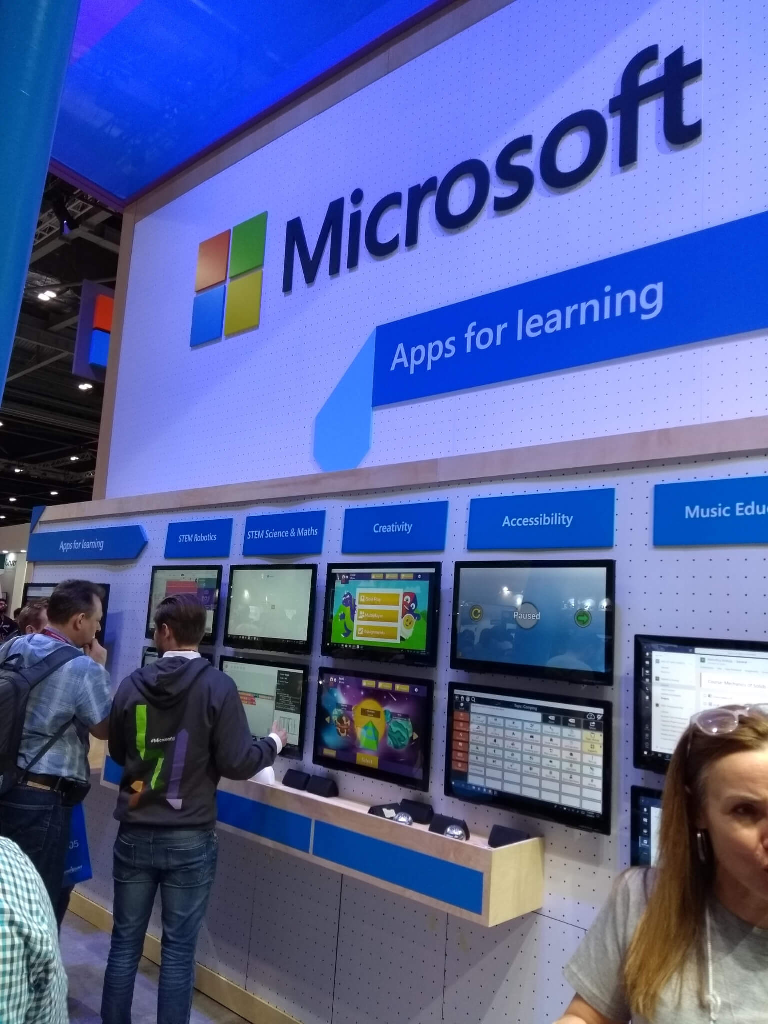Microsoft education BETT Emile