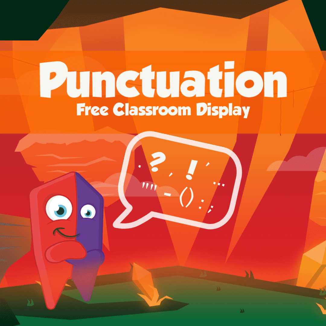 Teaching Punctuations: Free Classroom Display Spring 2021