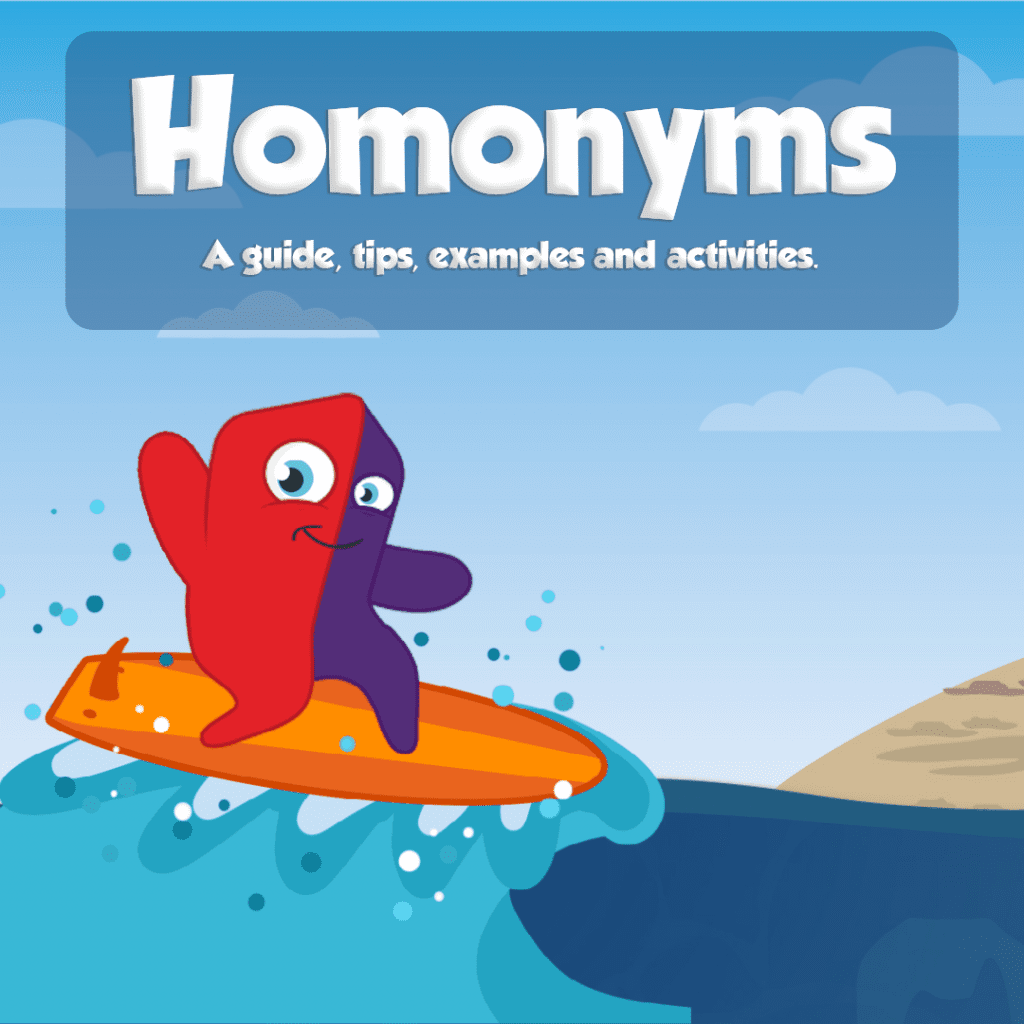 Homonyms Activities 1, Hands On Picture Fun