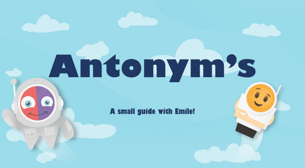 ANTONYMS For Kids - What are anotonyms? - Words With Opposite Meaning -  YouTube