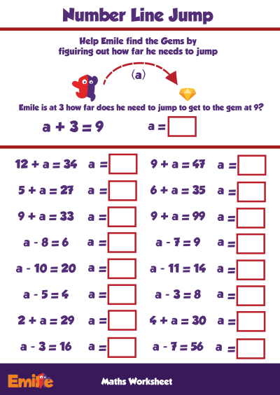 number line jump123